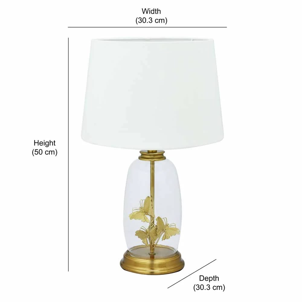 Glassio Butterfly Table Lamp