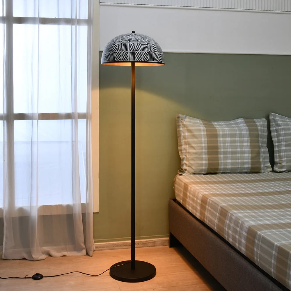 Calathus Dome Metal Floor Lamp