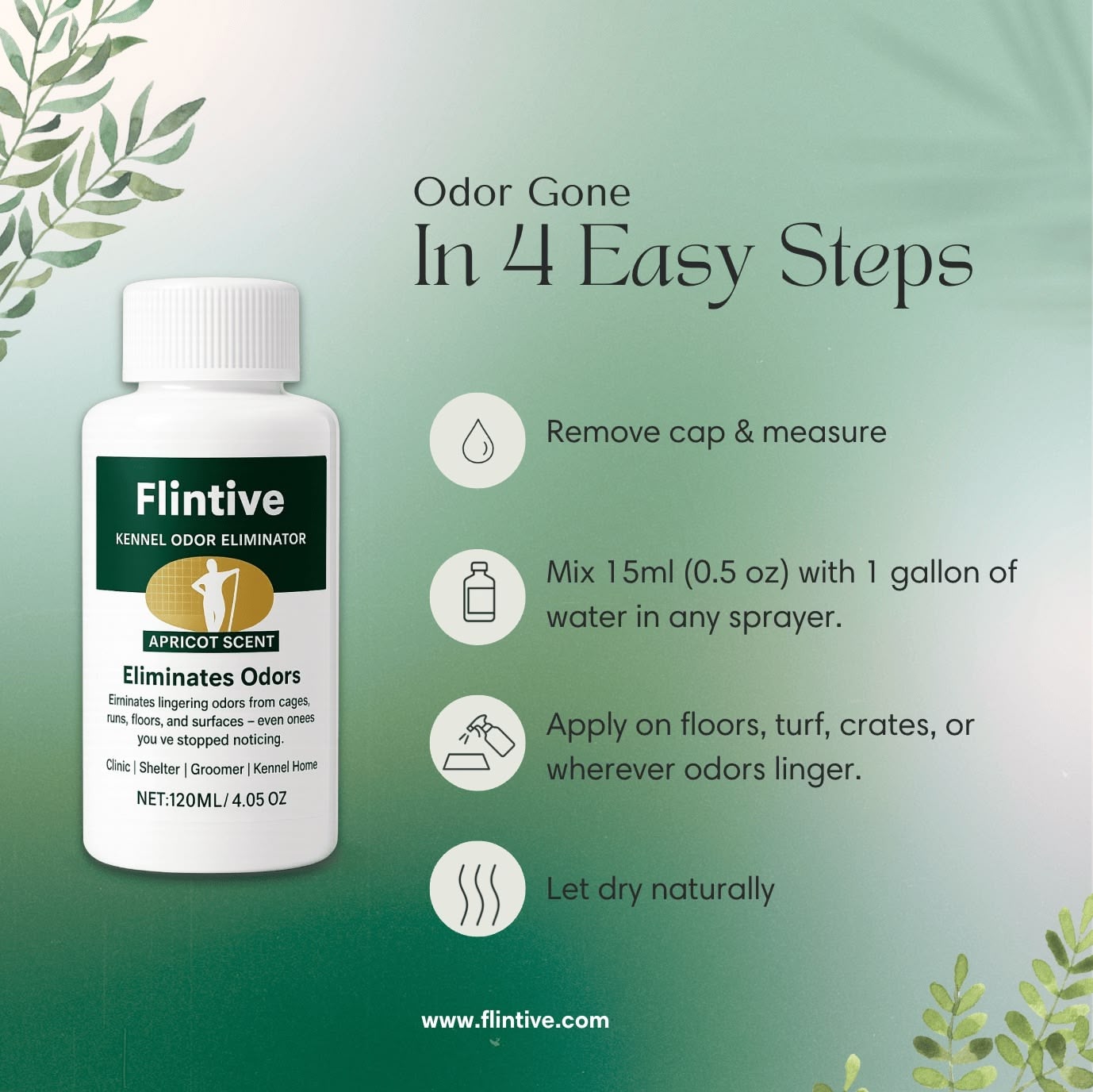 Kennel Odor Eliminator (KOE)